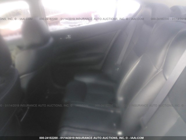 1N4AA5AP3EC450585 - 2014 NISSAN MAXIMA S/SV SILVER photo 8