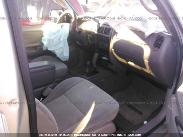 5TEHN72NX3Z221647 - 2003 TOYOTA TACOMA DOUBLE CAB 银色 照片 5