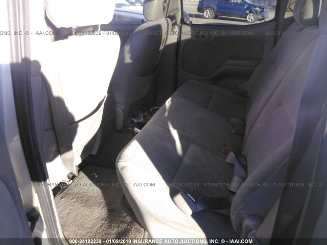 5TEHN72NX3Z221647 - 2003 TOYOTA TACOMA DOUBLE CAB 银色 照片 8