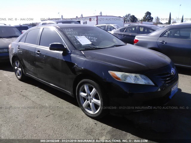 4T1BE46K09U848777 - 2009 TOYOTA CAMRY SE/LE/XLE BLACK photo 1