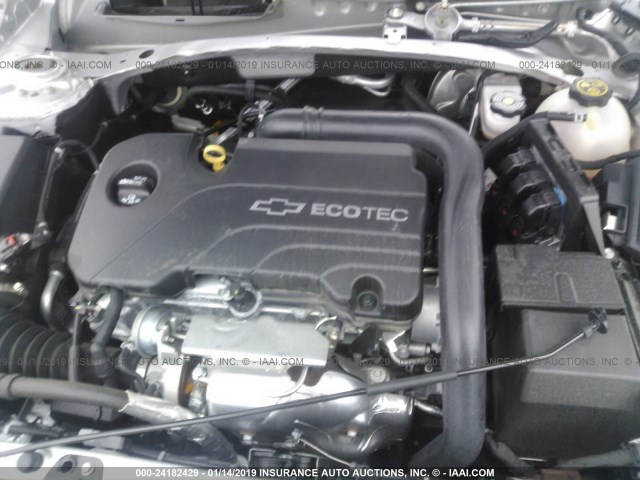 1G1ZB5ST3HF270394 - 2017 CHEVROLET MALIBU LS 灰色 照片 10