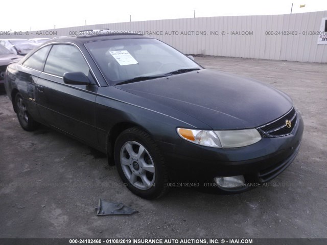 2T1CF22P3XC201215 - 1999 TOYOTA CAMRY SOLARA SE/SLE მწვანე ფოტო 1