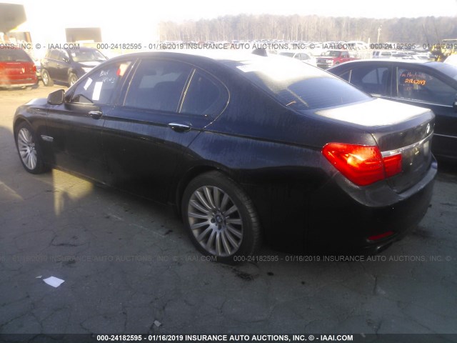 WBAKA83529CY33710 - 2009 BMW 750 I BLACK photo 3