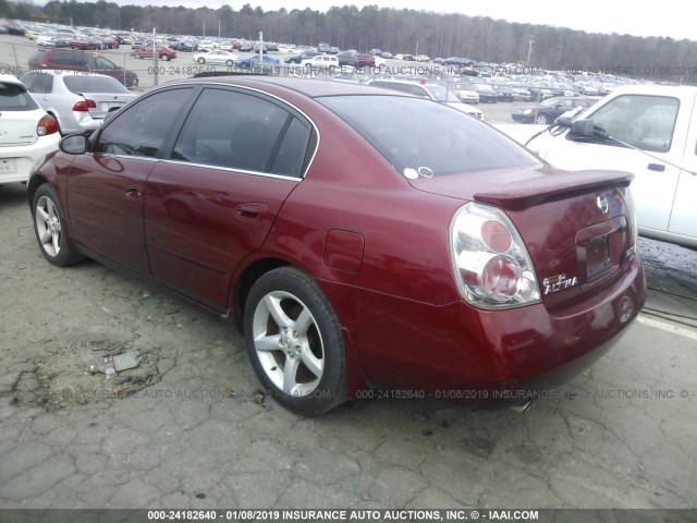 1N4BL11D15C129898 - 2005 NISSAN ALTIMA SE/SL/SE-R RED photo 3