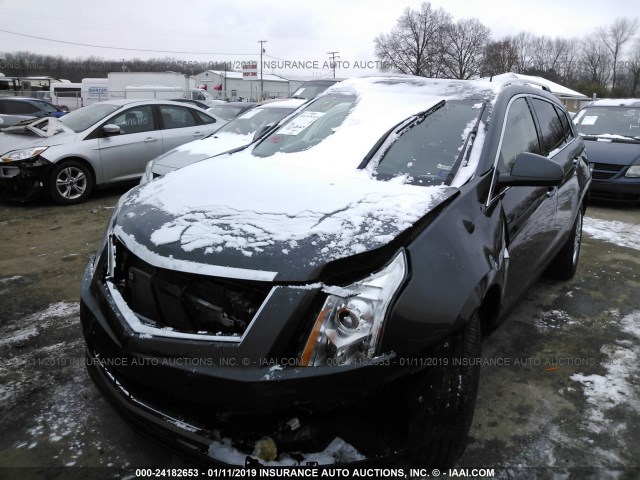 3GYFNEE33ES580883 - 2014 CADILLAC SRX LUXURY COLLECTION GRAY photo 2