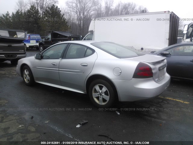 2G2WP552961230389 - 2006 PONTIAC GRAND PRIX ვერცხლისფერი ფოტო 3