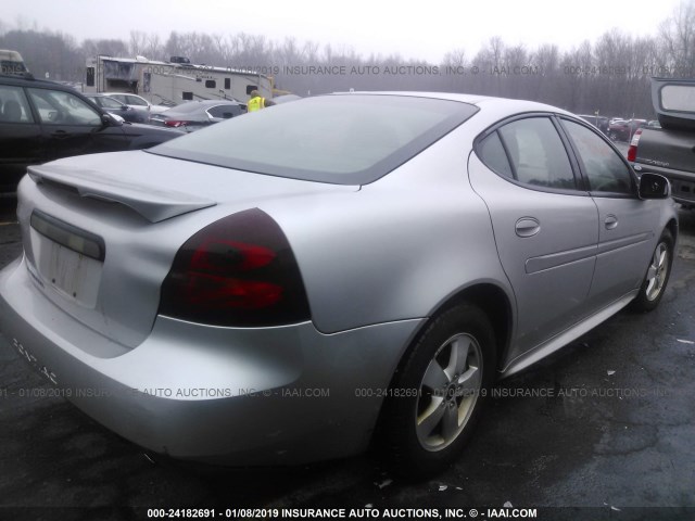 2G2WP552961230389 - 2006 PONTIAC GRAND PRIX ვერცხლისფერი ფოტო 4