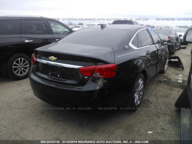 2G1115S30G9148728 - 2016 CHEVROLET IMPALA LT BLACK photo 4