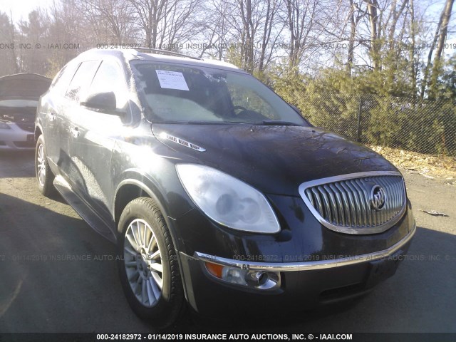 5GAEV23D29J152212 - 2009 BUICK ENCLAVE CXL BLACK photo 1