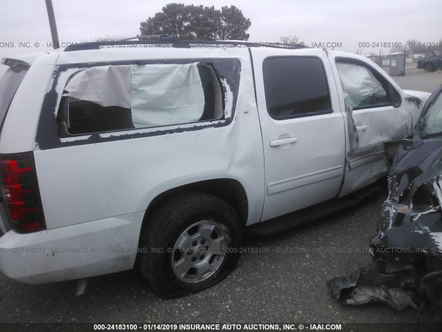 1GNFC26079R262358 - 2009 CHEVROLET SUBURBAN C1500 LT WHITE photo 4