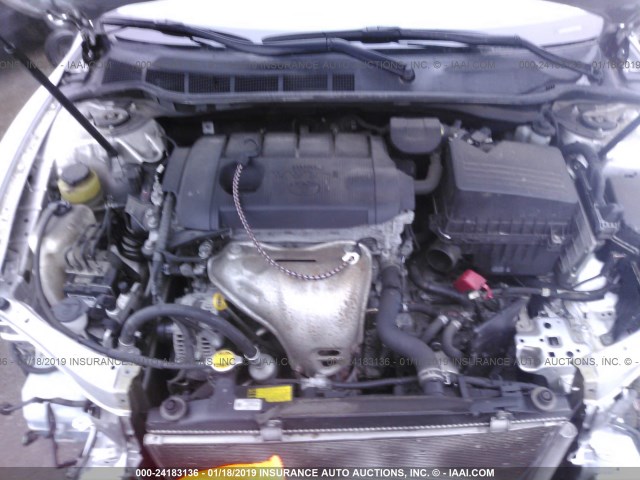 4T4BF3EK9BR124087 - 2011 TOYOTA CAMRY SE/LE/XLE 银色 照片 10