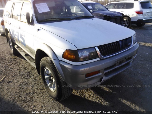 JA4LS41P9WP009719 - 1998 MITSUBISHI MONTERO SPORT XLS WHITE photo 6