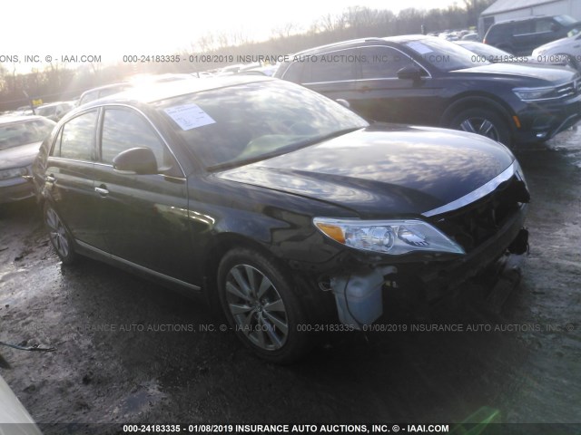 4T1BK3DB2BU396486 - 2011 TOYOTA AVALON LIMITED BLACK photo 1