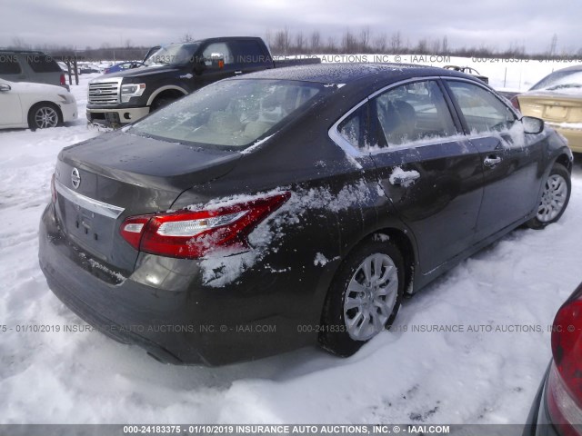 1N4AL3AP6GN313372 - 2016 NISSAN ALTIMA 2.5/S/SV/SL/SR BROWN photo 4