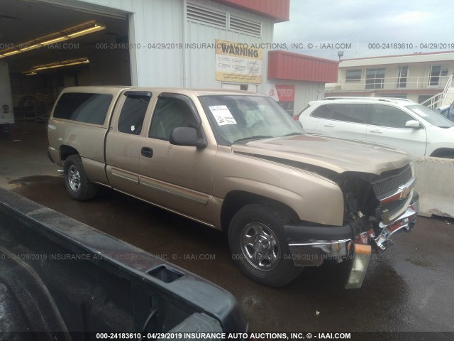 2GCEC19T341164806 - 2004 CHEVROLET SILVERADO C1500 GOLD photo 1