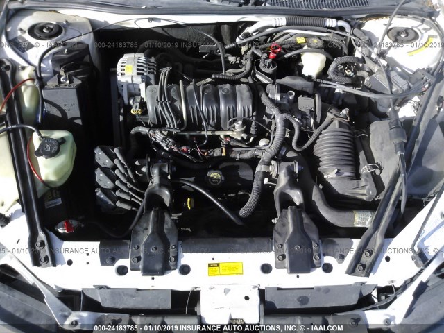 1G2WJ52K3VF248142 - 1997 PONTIAC GRAND PRIX SE 白色 照片 10