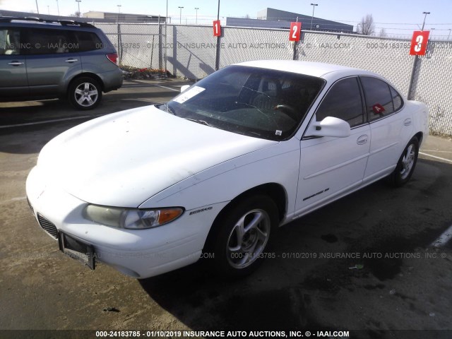 1G2WJ52K3VF248142 - 1997 PONTIAC GRAND PRIX SE WHITE photo 2