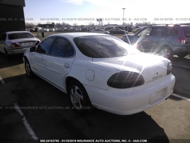 1G2WJ52K3VF248142 - 1997 PONTIAC GRAND PRIX SE 白色 照片 3
