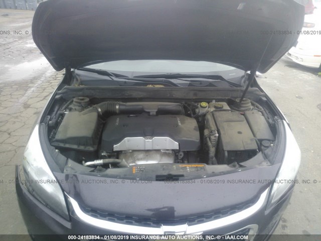 1G11C5SL5FF332322 - 2015 CHEVROLET MALIBU 1LT BURGUNDY photo 10