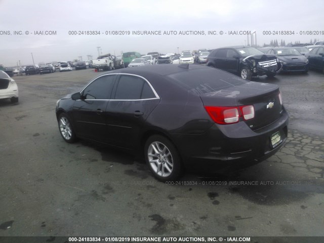 1G11C5SL5FF332322 - 2015 CHEVROLET MALIBU 1LT BURGUNDY photo 3