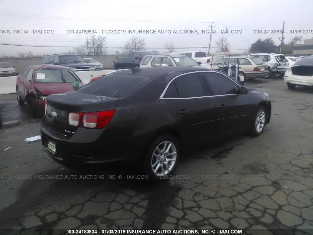 1G11C5SL5FF332322 - 2015 CHEVROLET MALIBU 1LT BURGUNDY photo 4