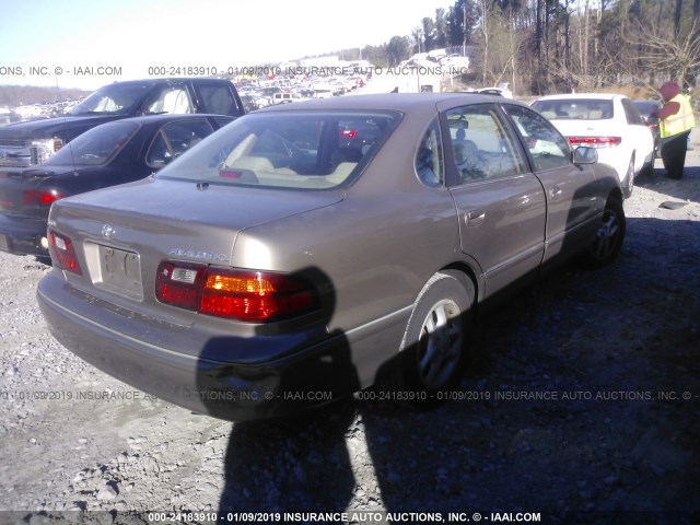 4T1BF18B3XU329826 - 1999 TOYOTA AVALON XL/XLS TAN photo 4