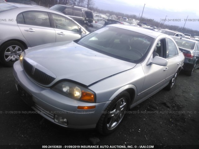 1LNHM87A42Y602436 - 2002 LINCOLN LS SILVER photo 2