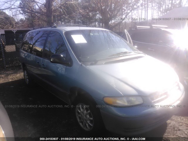 1P4GP44G0XB572558 - 1999 PLYMOUTH GRAND VOYAGER SE/EXPRESSO BLUE photo 1