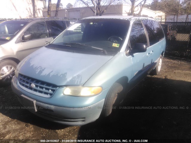 1P4GP44G0XB572558 - 1999 PLYMOUTH GRAND VOYAGER SE/EXPRESSO BLUE photo 2