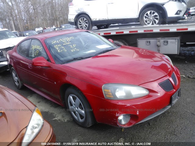2G2WP552X71224554 - 2007 PONTIAC GRAND PRIX წითელი ფოტო 1