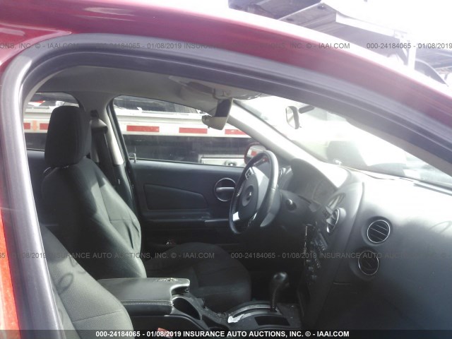 2G2WP552X71224554 - 2007 PONTIAC GRAND PRIX წითელი ფოტო 5