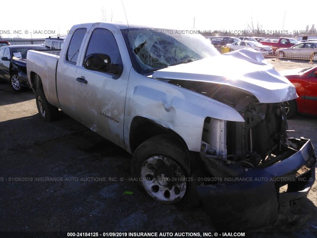 1GCSCPEX4AZ117656 - 2010 CHEVROLET SILVERADO C1500 SILVER photo 1