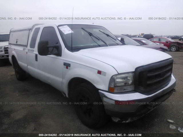 1FTSX30S43EA32903 - 2003 FORD F350 SRW SUPER DUTY WHITE photo 1