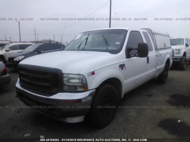 1FTSX30S43EA32903 - 2003 FORD F350 SRW SUPER DUTY WHITE photo 2