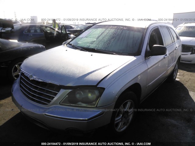 2A4GM68426R667593 - 2006 CHRYSLER PACIFICA TOURING SILVER photo 2