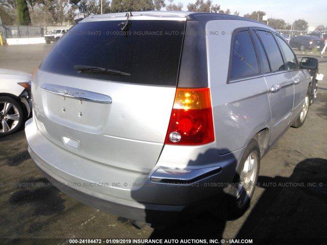 2A4GM68426R667593 - 2006 CHRYSLER PACIFICA TOURING SILVER photo 4