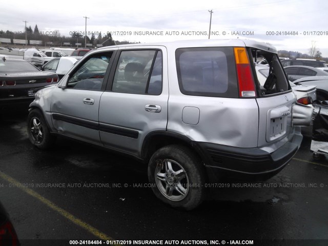 JHLRD1863YC011307 - 2000 HONDA CR-V EX SILVER photo 3