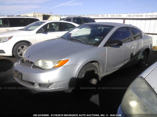 1G8AN12FX5Z102254 - 2005 SATURN ION LEVEL 2 SILVER photo 2