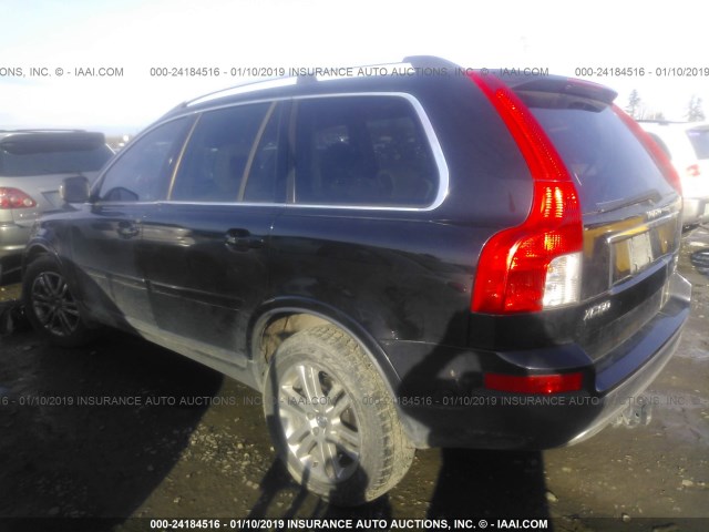 YV4CZ852171368149 - 2007 VOLVO XC90 V8 BLACK photo 3