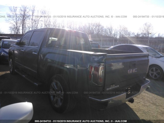 3GTU2NEC2HG447447 - 2017 GMC SIERRA K1500 SLT GRAY photo 3