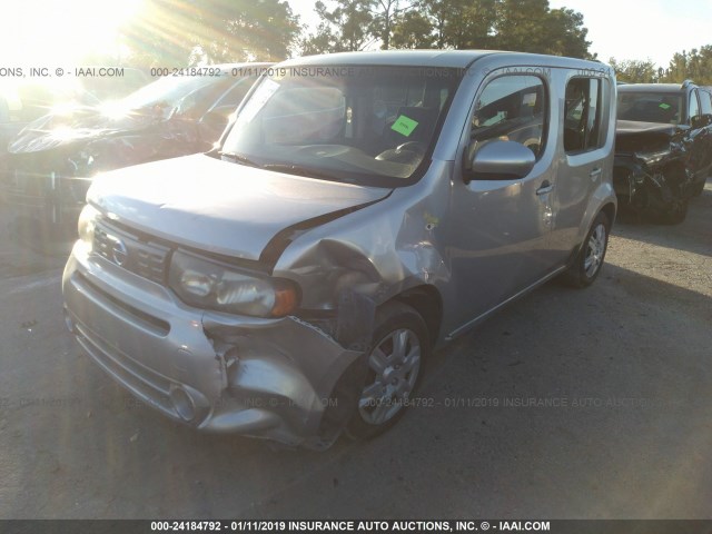 JN8AZ2KR4AT151039 - 2010 NISSAN CUBE S/SL/KROM SILVER photo 2