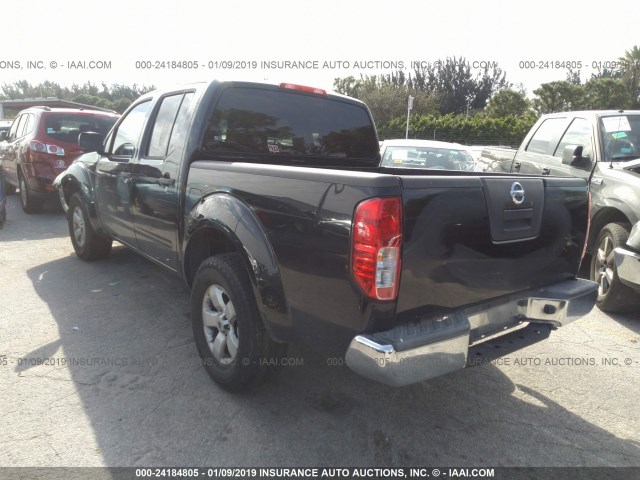 1N6AD0ER2BC427064 - 2011 NISSAN FRONTIER S/SV/SL/PRO-4X BLACK photo 3