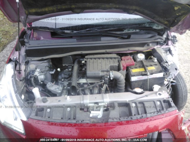 ML32F3FJ2JHF08374 - 2018 MITSUBISHI MIRAGE G4 ES Qırmızı foto 10