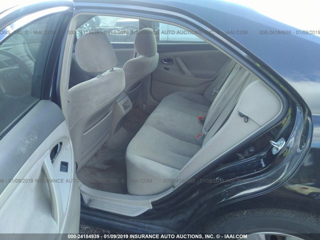 4T1BE46K48U761088 - 2008 TOYOTA CAMRY CE/LE/XLE/SE 黑色 照片 8