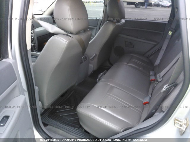 1J8GR48K57C652194 - 2007 JEEP GRAND CHEROKEE LAREDO/COLUMBIA/FREEDOM 银色 照片 8