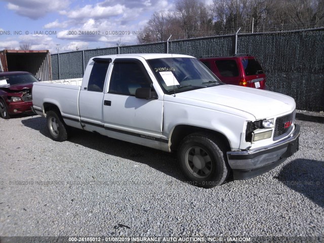 1GTEC19R3TE513514 - 1996 GMC SIERRA C1500 WHITE photo 1