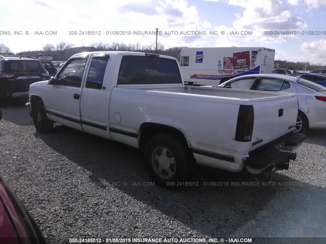 1GTEC19R3TE513514 - 1996 GMC SIERRA C1500 WHITE photo 3