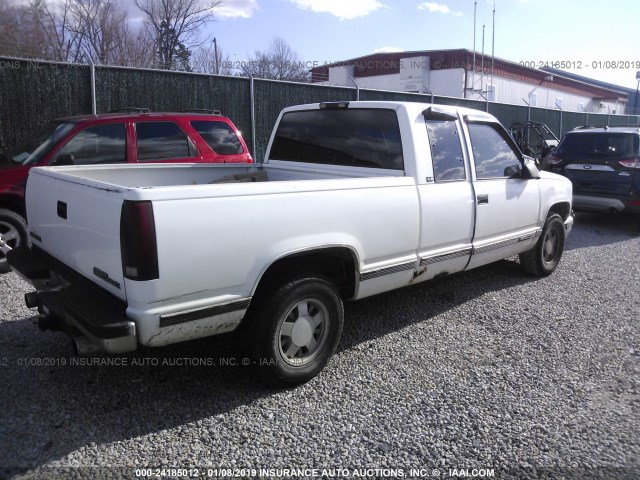 1GTEC19R3TE513514 - 1996 GMC SIERRA C1500 WHITE photo 4