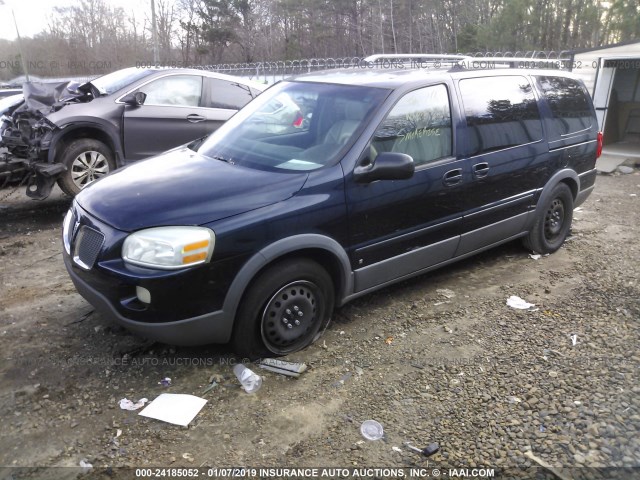 1GMDV33L96D129121 - 2006 PONTIAC MONTANA SV6 BLUE photo 2