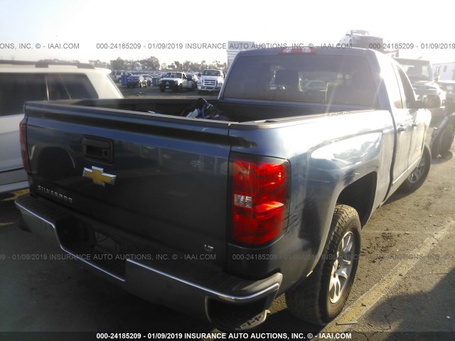 1GCRCREC2FZ274763 - 2015 CHEVROLET SILVERADO C1500 LT Mavi foto 4